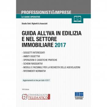 Guida all'IVA in edilizia e nel settore immobiliare 2017
