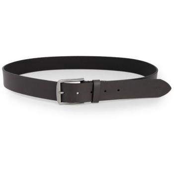 Calvin Klein Heritage Brown Leather Belt – 95 cm, Durable Buckle Fastening