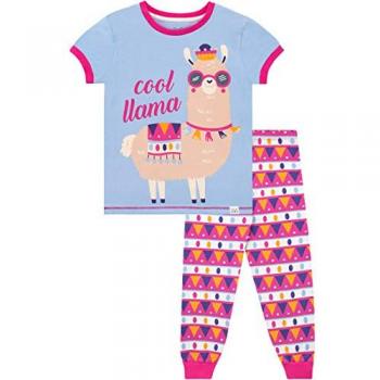 Purple Llama Snuggle Pajamas for Girls – 11–12 Years