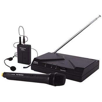 Proel WM101KIT Microfono Wireless per Karaoke con Palmare
