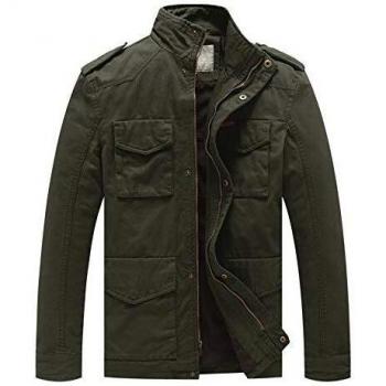 GreenCombat Men's Military Windbreaker