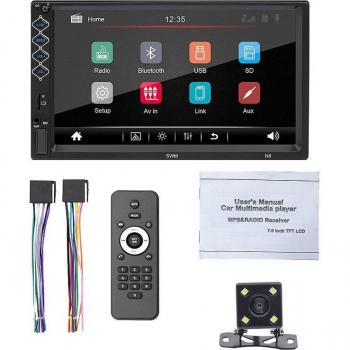 2Din MP5 Radio with Rear View Camera N8