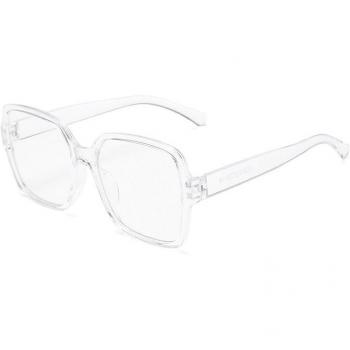 Retro Square Clear Lens Eyewear – Vintage CPO Men/Women