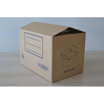 Caja de cartón mudanza 60 x 40 x 40 cm (10 unidades)