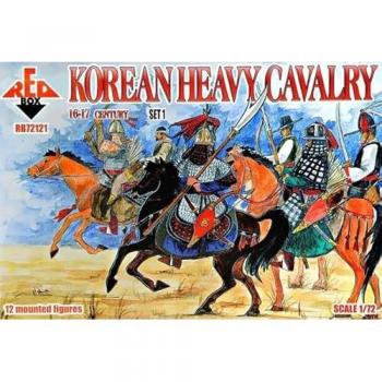 Cavalerie de fer coréenne, XVIIe siècle – Miniature 1:72 – Boîte rouge