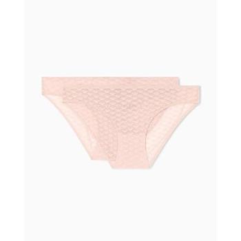 Emporio Armani Rose Mesh Briefs Bundle