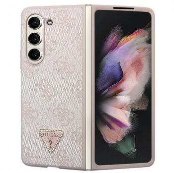 Custodia in PU rosa per Galaxy Z Fold 5 di Guess