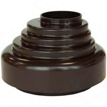 Système d’évacuation – Raccord PVC brun – Montant par emboîtement – 50 mm – Origine allemande