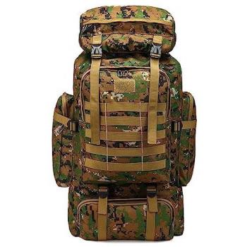 Mochila de montaña militar 80L