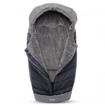 Inglesina Sacco Invernale per Culla e Seggiolino Auto, Nero (Onyx Black)