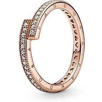 Anillo Pandora Rose Superpuesto Brillante con Solapa