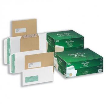 Basildon Bond Wallet Envelope DL Peel and Seal Plain 120gsm White (Pack 500)