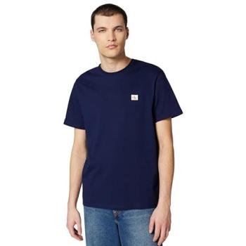 Men’s Blue Calvin Klein Short Sleeve T‑Shirt, L Size