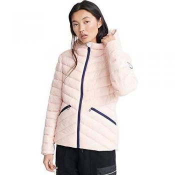 Superdry LS Essentials Helio Chaqueta, Naranja, L para Mujer