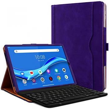 Étui Support Violet avec Clavier Azerty pour Lenovo Tab M10 FHD Plus 2e Gén 10.3