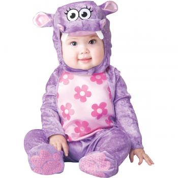 Hippo Kostüm für Babys lila 86 (12-18 Monate)