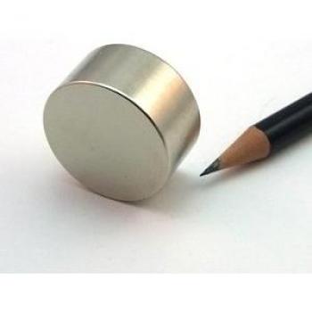 Disco Magnético N42 (Ø 30 mm × 15 mm) con 27 kg de carga máxima