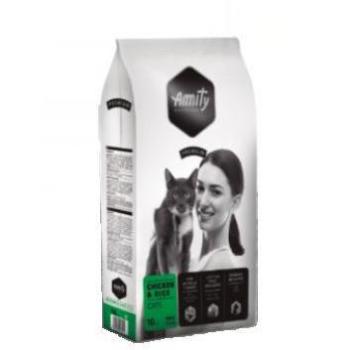 Cibo gatto Amity sterilizzati pollo e riso 1,5 kg