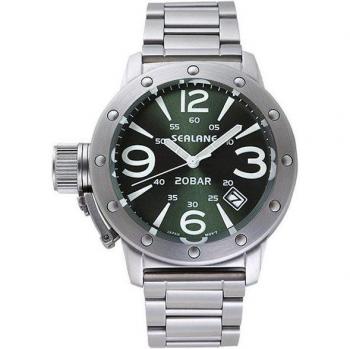 SEALANE Unisex SE32-MGR Traditional Green Watch