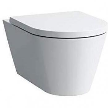 WC mural Laufen Kartell Noir brillant