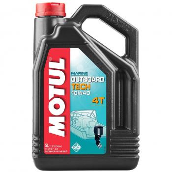 Motul Huile Moteur Hors-bord Tech 4T 10W40 5 l