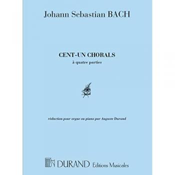 Bach 101 Chorals À 4 Parties