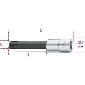 Beta Tools 920ES 1/2 Drive Bit Socket 10mm Bristol Spline