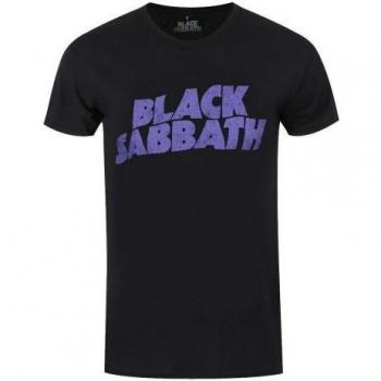 RO592 Black Sabbath Women's Wavy Logo Top