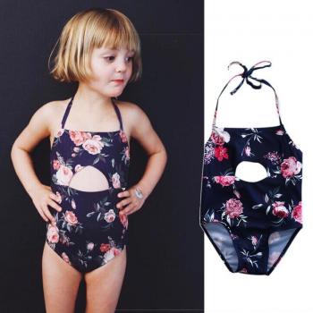 Conjunto de Traje de Baño Floral para Bebé