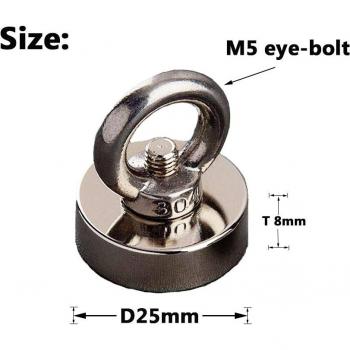 Heavy Duty Neodymium Fishing Magnet 48L