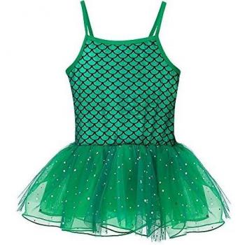 Kidsparadisy Sleeveless Tulle Dance Leotard