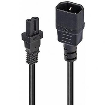 LINDY 2m IEC C14 to IEC C7 Power Cable