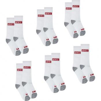 Pack de calcetines Levi's para niños, color blanco