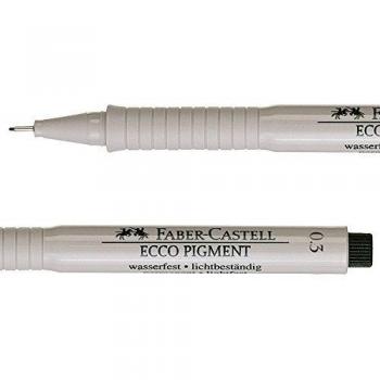 Manutan Stylo Feutre Ecco Pigment 03 Mm Noir