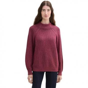 TOM TAILOR Pullover beere | M