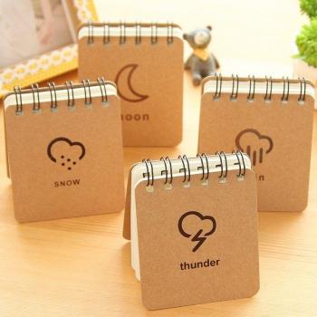 DL K101 Weather Forecast Coil Notebook