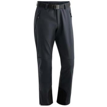 Maier Sports Tech Pants M, warme Softshellhose für Herren, grau, winddicht