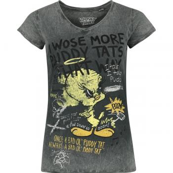 Mujer Piolín 3XL Camiseta Looney Tunes Multicolor