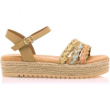 Sandalias de cuña Mustang Amelie con hebilla