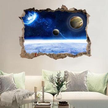 Pared Decorativa “Star Breaking Planet”