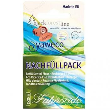 Yaweco Zahnseide 2er Set mit Bienenwachs