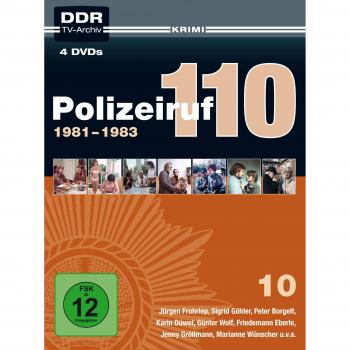 DDR TV-Archiv Polizeiruf 110 Box 10(1981-1983) NEU Peter Borgelt Jürgen Frohriep