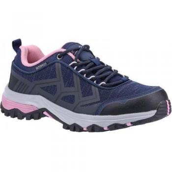 Cotswold Damen/Women Wychwood Low WP Wanderstiefel Rosa/Dunkelblau – UK 5