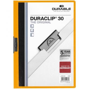 DURABLE DURACLIP® Klemmmappe A4 30 Blatt