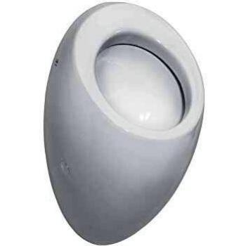 LAUFEN ALESSI ONE Absaugeurinal, ohne Löcher für Deckelmontage, weiß