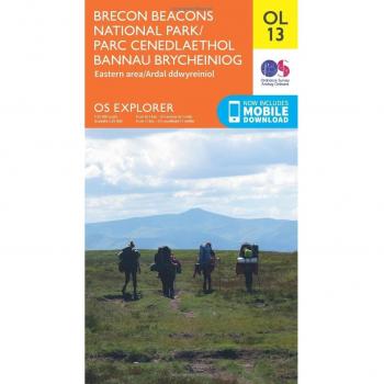 New OS Explorer OL13 Brecon Beacons National Park