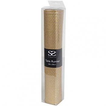 Golden Straits Table Runner 23405