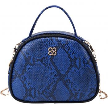 Bolso de hombro animal print para mujer