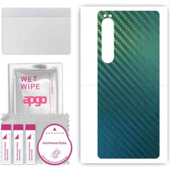 Xperia 10 IV EdgeGuard – Carbon Pattern Wrap Film