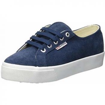 Superga 2730 Mujer Zapatillas de Gimnasia Azul 38 EU